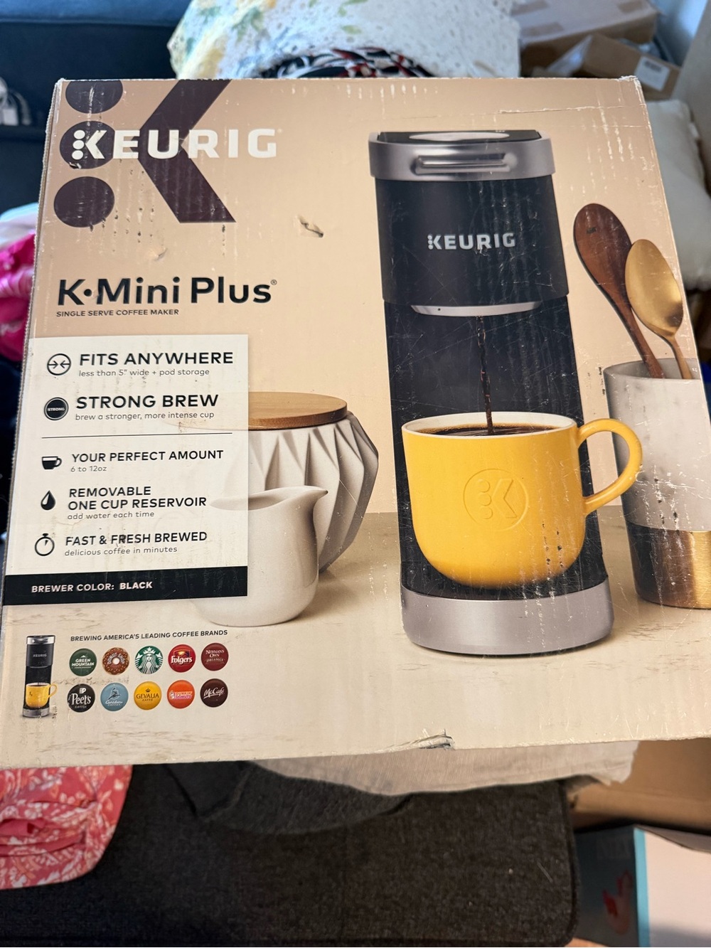 Keurig K-Mini Plus Single Serve Coffee Maker Black